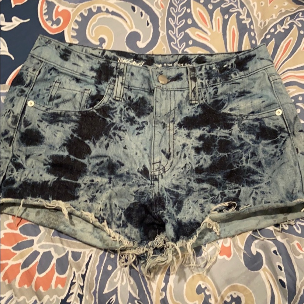 3️⃣ for 3️⃣5️⃣‼️🛍️ blue tie dye shorts